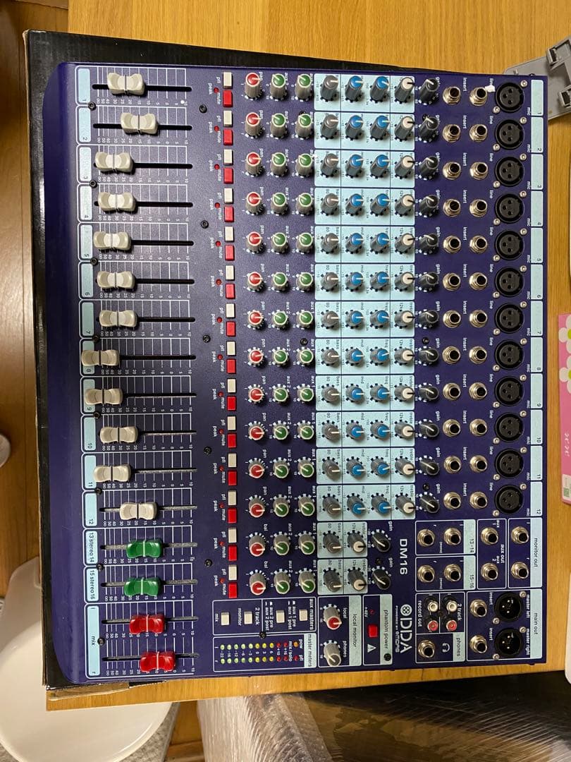 MIDAS アナログミキサー DM16 マイダス