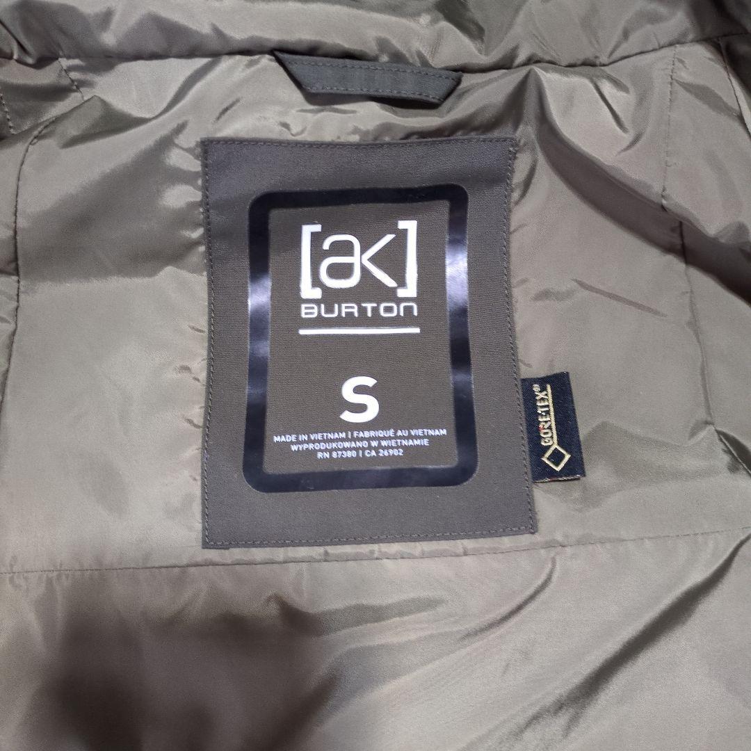 Burton　ak スノーボードウェア S　　上下　中古 バートン