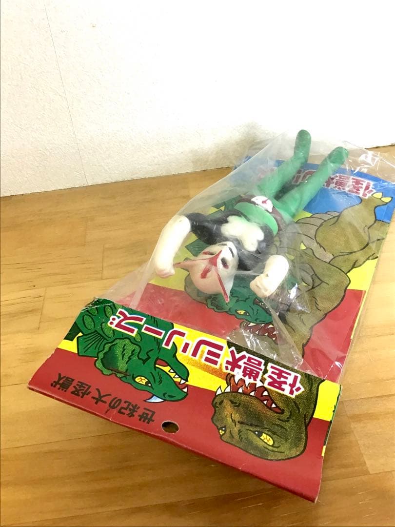 昭和レトロ パチ バロム1 ソフビ 人形 ミニソフビ 駄玩具 さいとうたかを