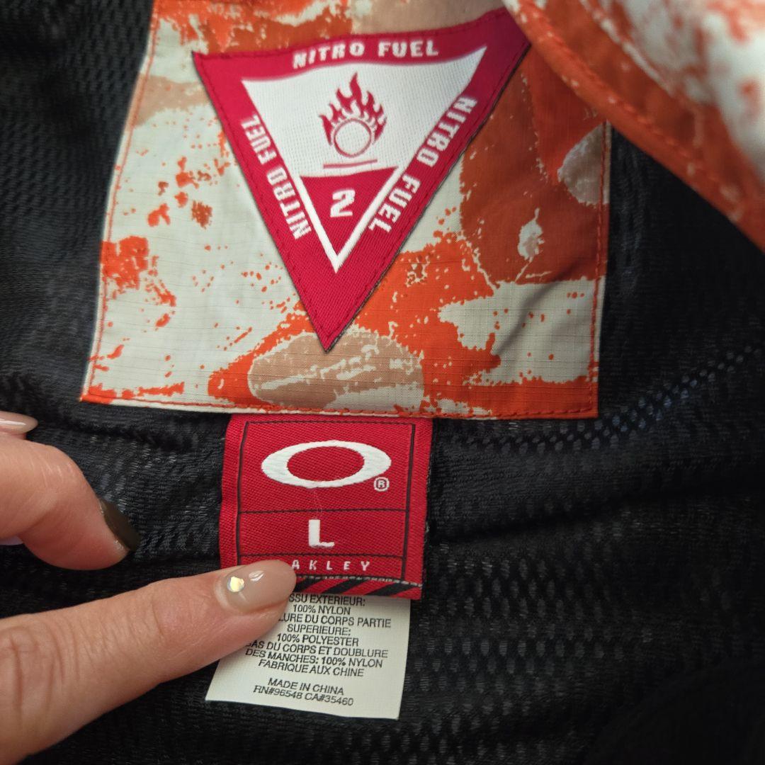 Oakley 迷彩柄オレンジジャケット