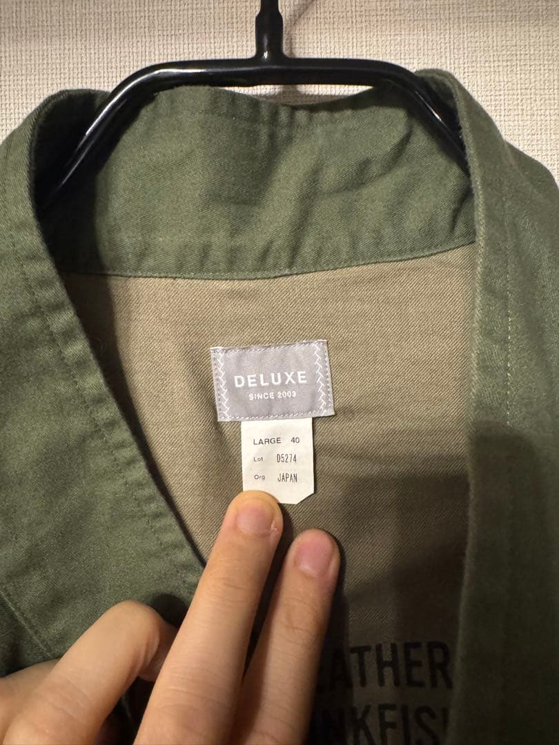 デラックス DELUXE M-65 モッズコート Lサイズ