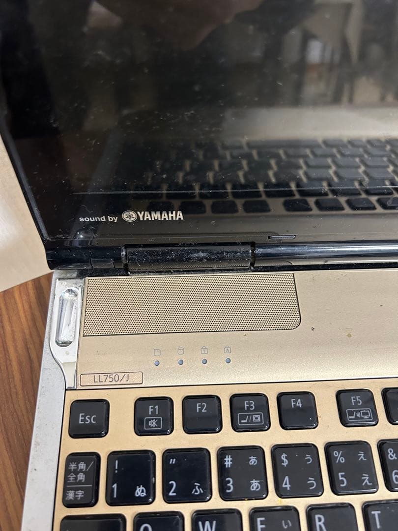 NEC LL750/J ゴールド ノートPC ジャンク品
