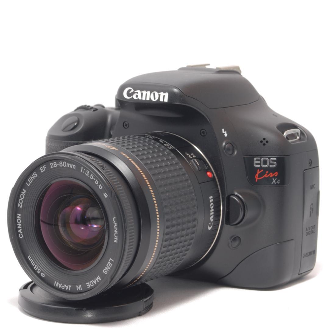⭐️軽くてコンパクト⭐️Canon Kiss X4 キャノン　デジタル一眼レフ