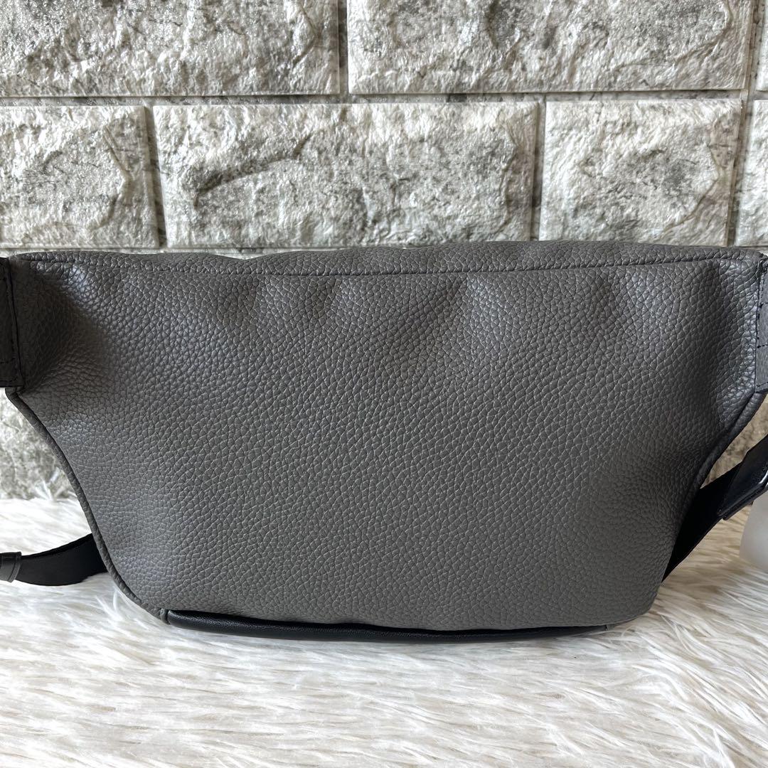 【新品未使用】ジョゼフオム　シンセティックシュリンクレザー　ボディバッグ