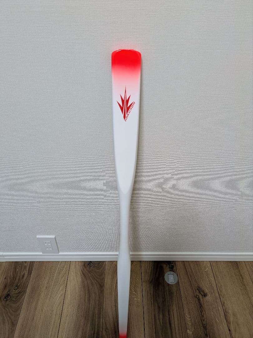 SPIN BAT トレーニングバット ホワイト/レッド