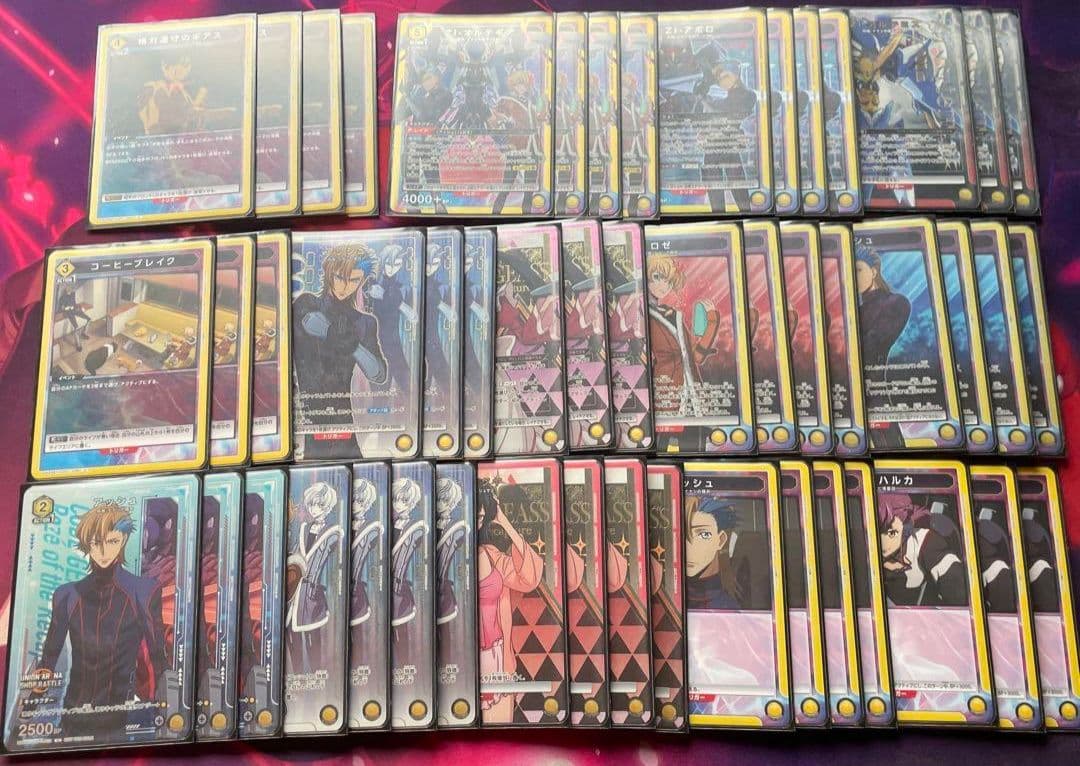 ユニオンアリーナ オルテギア パラレル デッキ