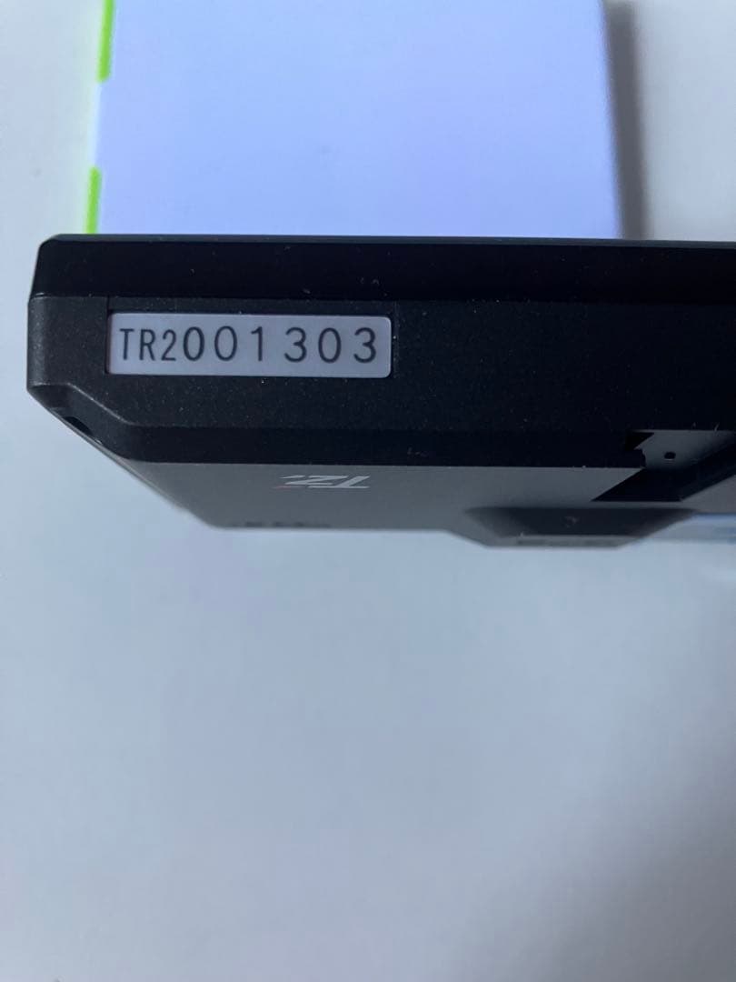 TZ-R203L GPS搭載レーダー探知機本体【リモコン】【作動確認済】