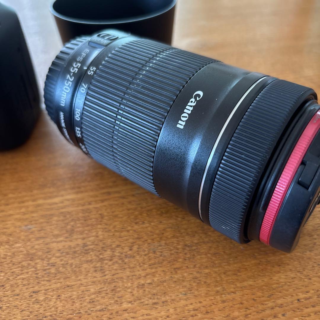 セット　Canon EOS kiss x8i レンズ　カバー　バッテリー