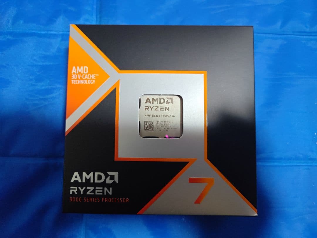 AMD Ryzen 7 9800X3D CPU 本体