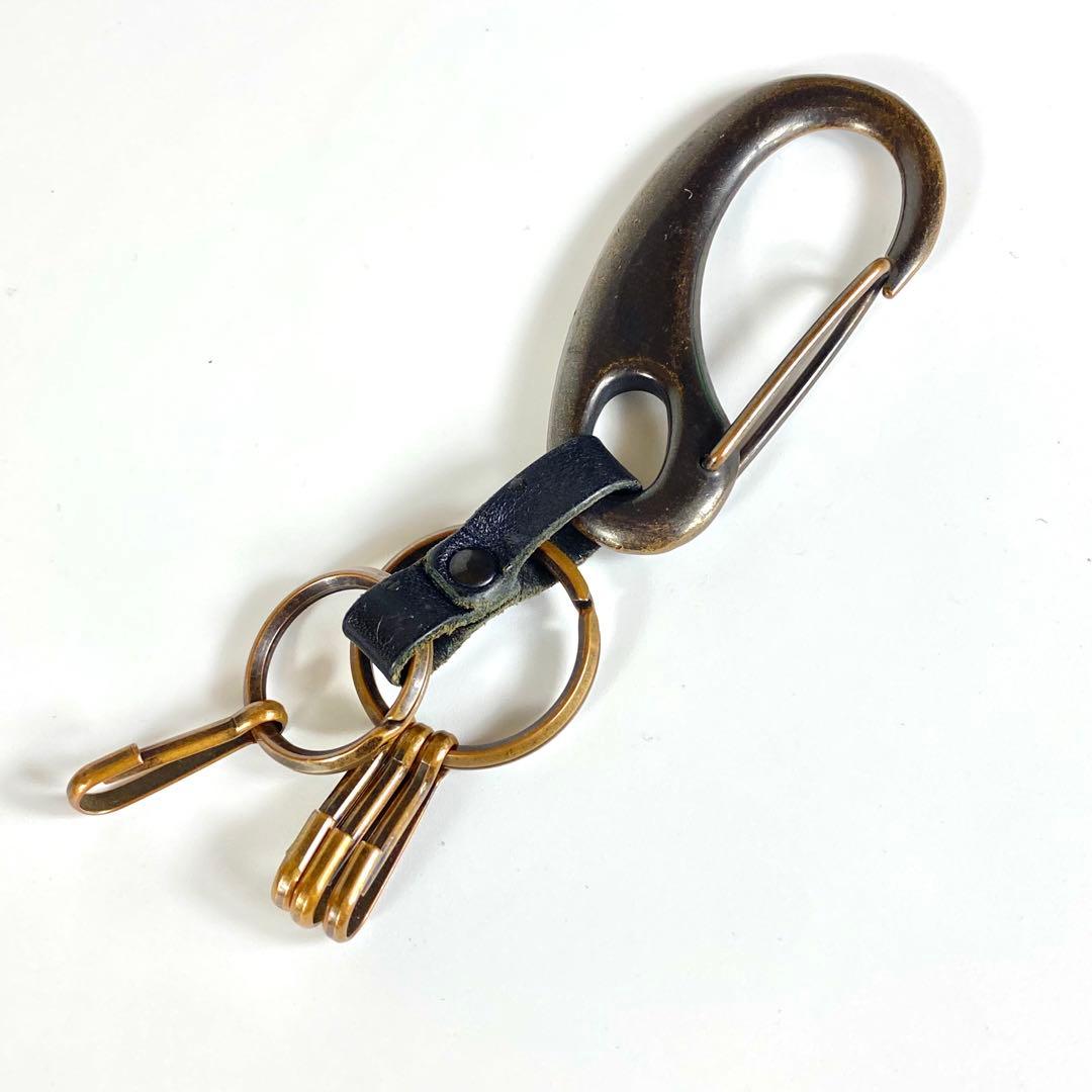 『YOHJI YAMAMOTO』カラビナ キーリング キーホルダー