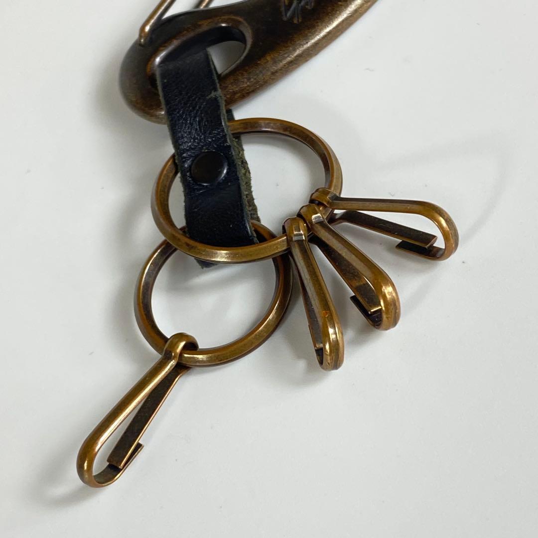 『YOHJI YAMAMOTO』カラビナ キーリング キーホルダー