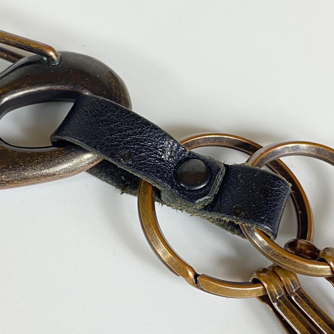 『YOHJI YAMAMOTO』カラビナ キーリング キーホルダー