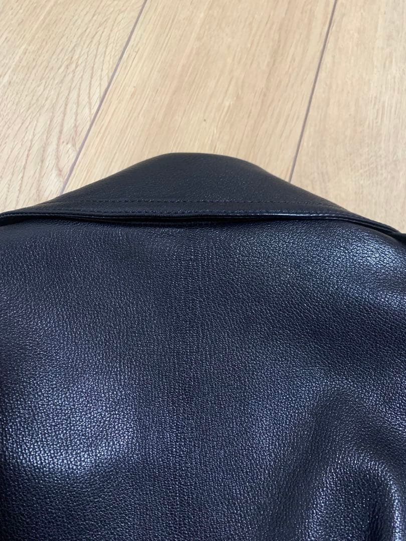BALENCIAGA ブラックライダースジャケット