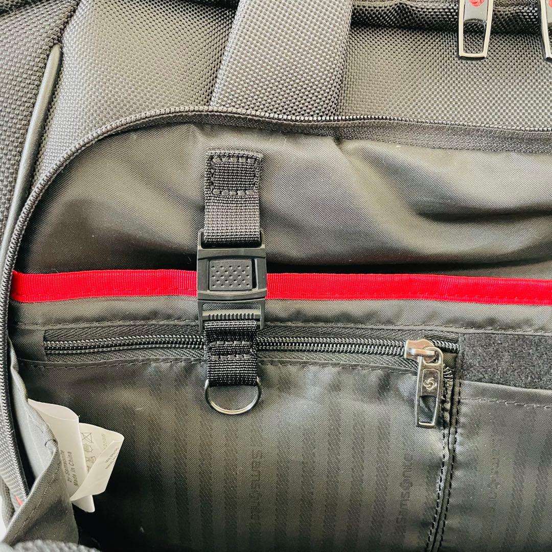 【美品】Samsonite ビジネスバッグ 2way ショルダーバッグ 黒