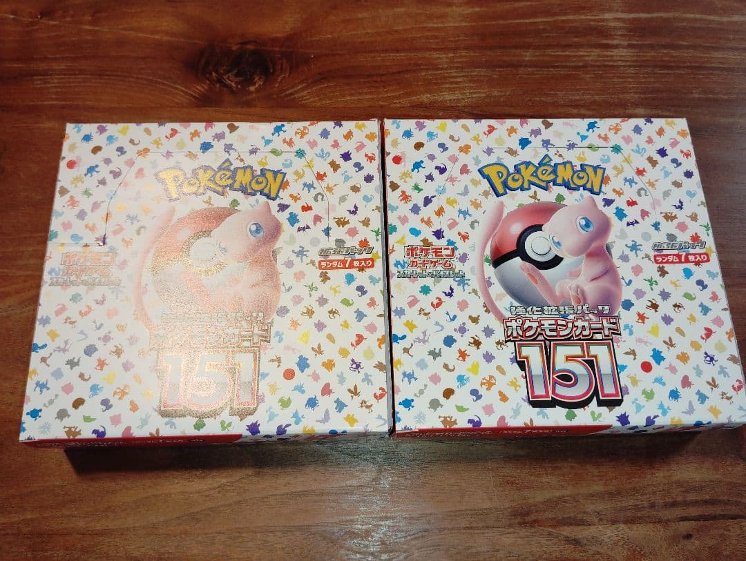 ポケモンカードゲーム 151 新品未開封 2box