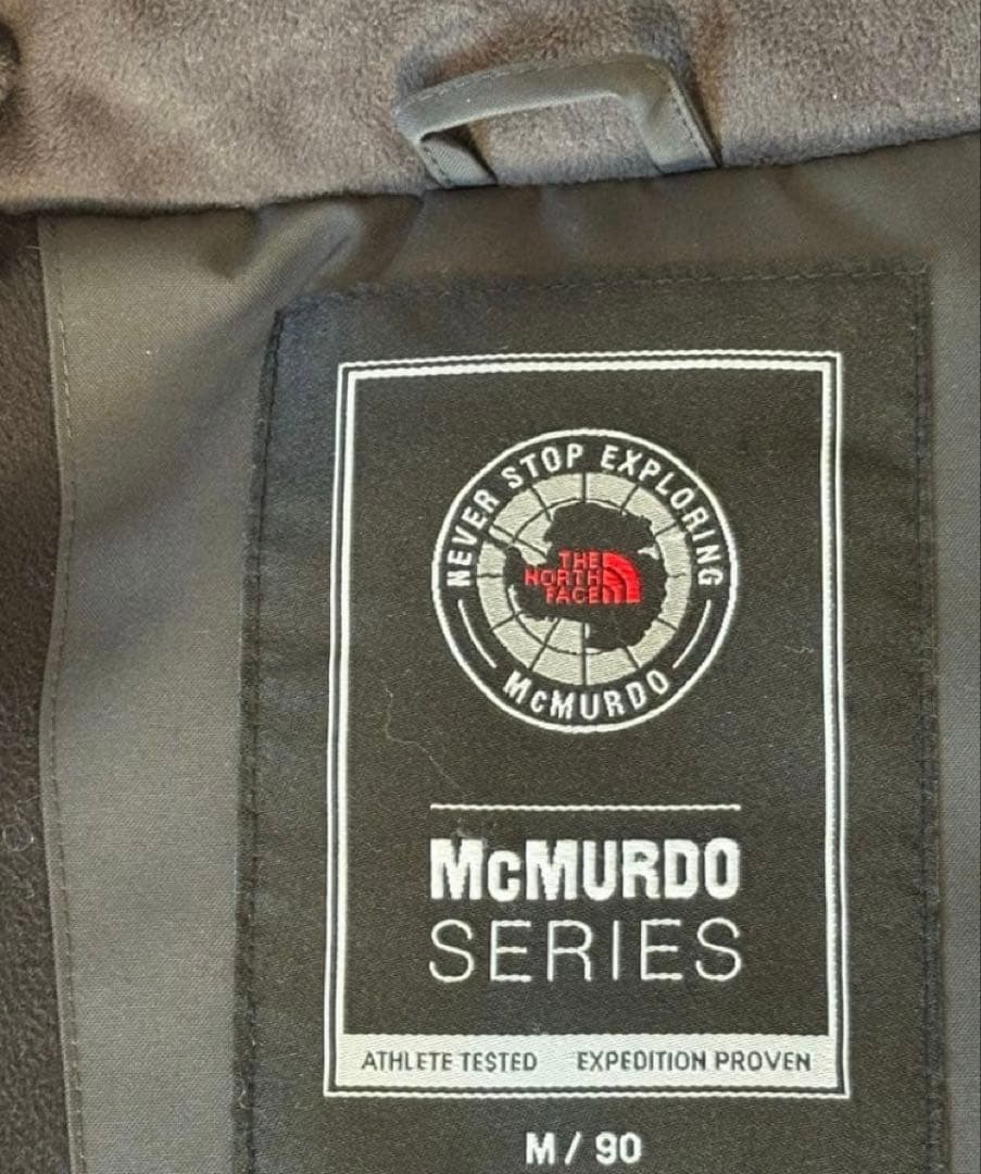 マクマード　ダウン　ノースフェイス　ブラック　M