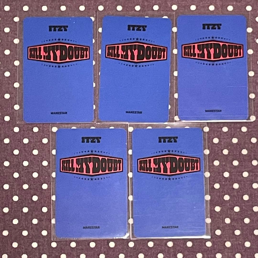 ITZY kill my doubt トレカ MAKESTAR パンダ ネコ