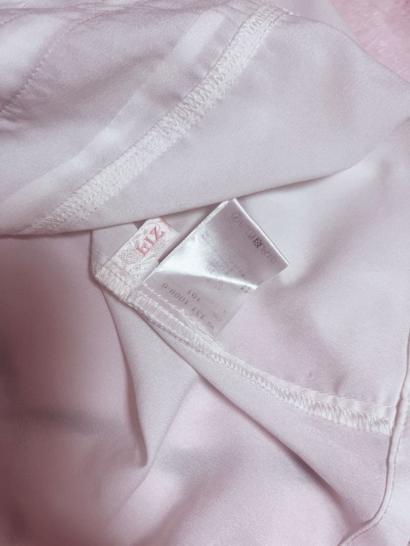 ♡LIZLISA♡ 3つリボンハートチョーカーブラウス　ピンク　美品　正規品