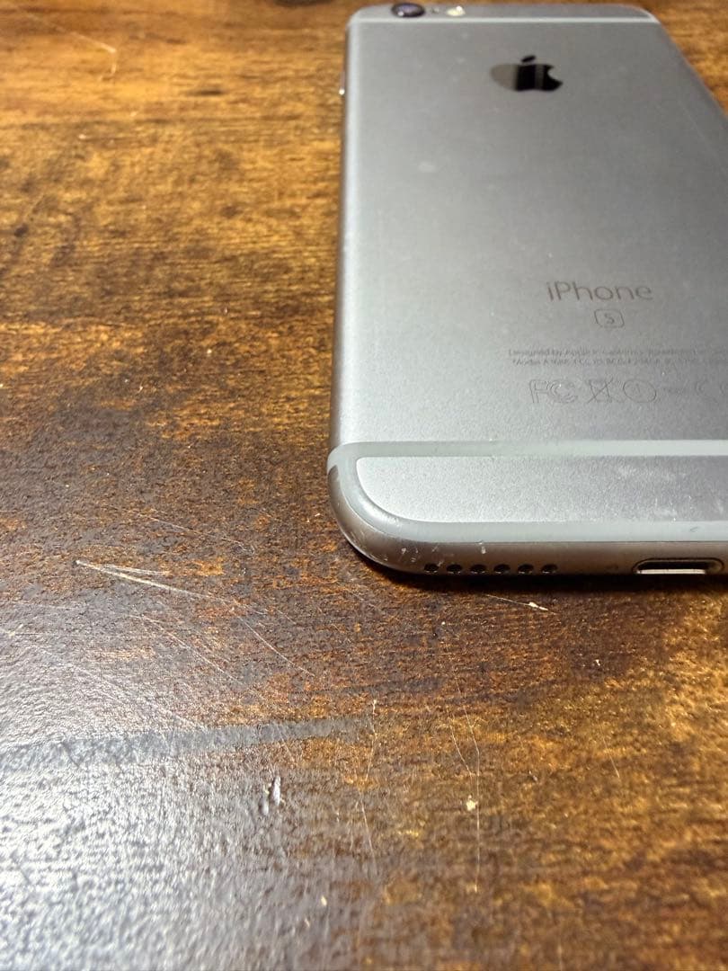 Apple iPhone6s スペースグレイ 128GB バッテリー80%