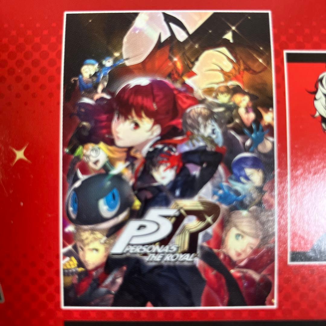 一番くじ　ペルソナ5ザ・ロイヤル　A賞主人公　フィギュア D賞ポスター2種
