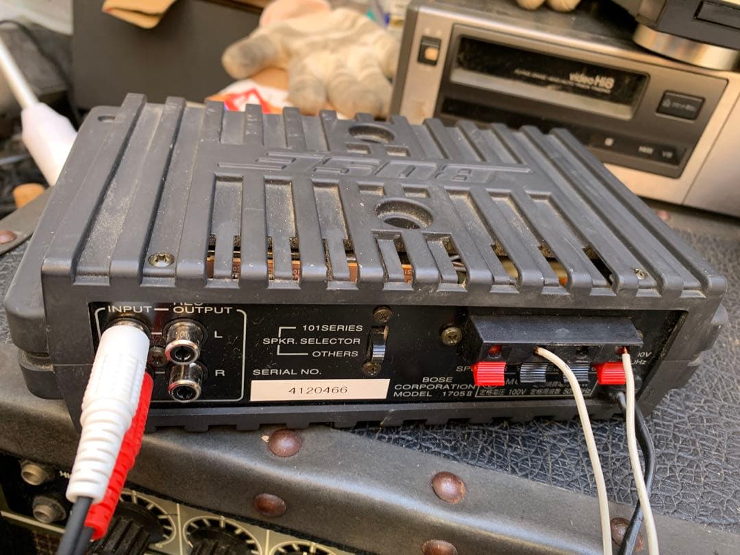BOSE ボーズ　ステレオパワーアンプ　1705ii ４台