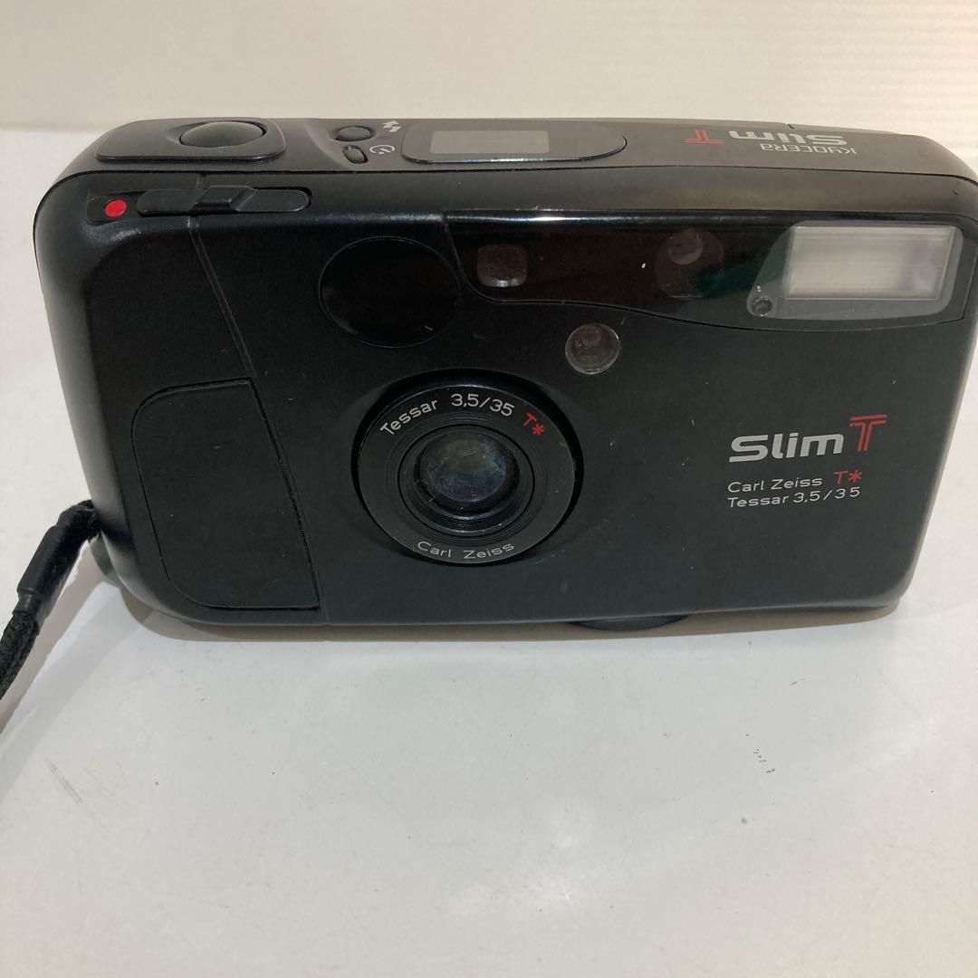 KYOCERA フィルムカメラ　スリムT コンパクトフィルムカメラ　昭和レトロ