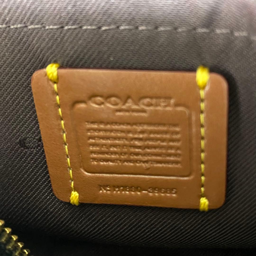 美品✨ コーチ COACH ボディバッグ ウィズ デコ キルティング クラッチ