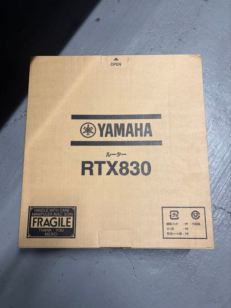 YAMAHA RTX830 新品未使用