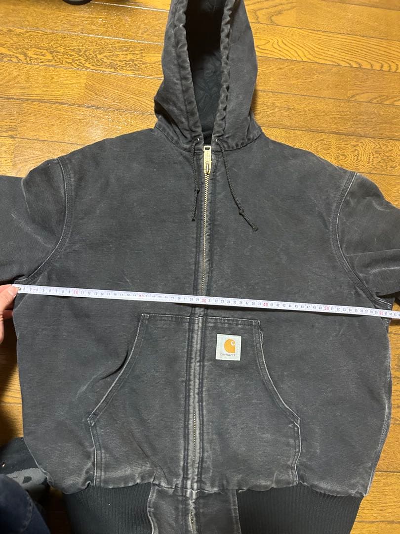 90s Carhartt カーハートアクティブジャケットUSA製 BLK