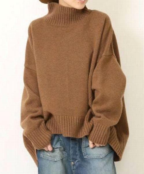 ドゥーズィエムクラス CINOH タートルネックニット