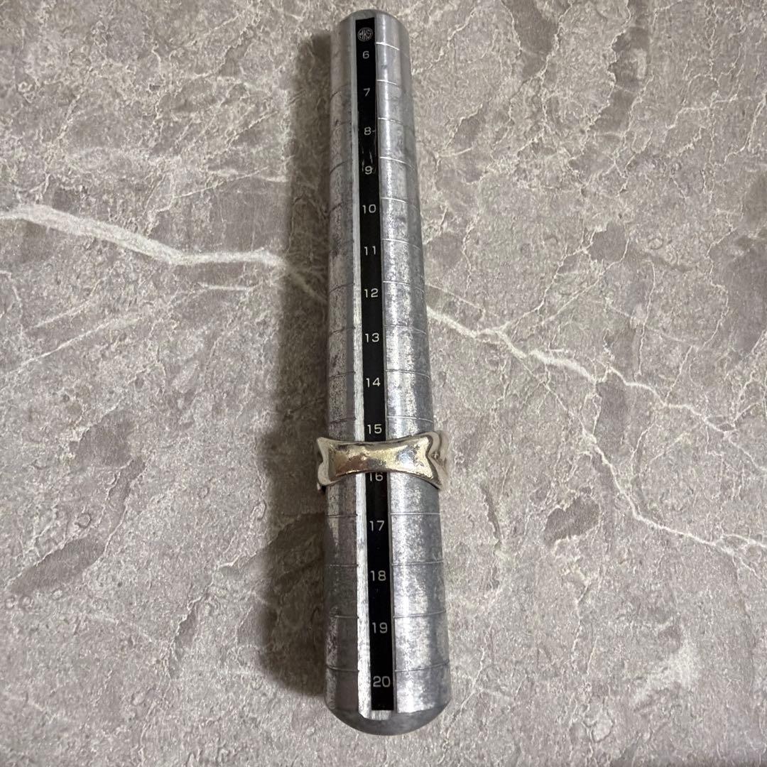【希少】ヴィンテージ シルバーリング 16号 キーパーリングメンズ