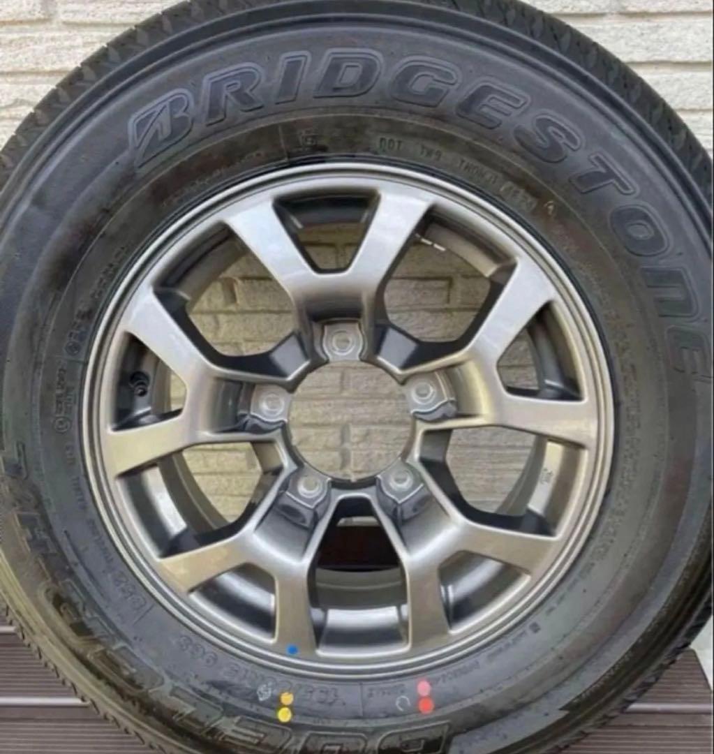 ジムニーノマド BRIDGESTONE 純正アルミホイールセット 新車外し