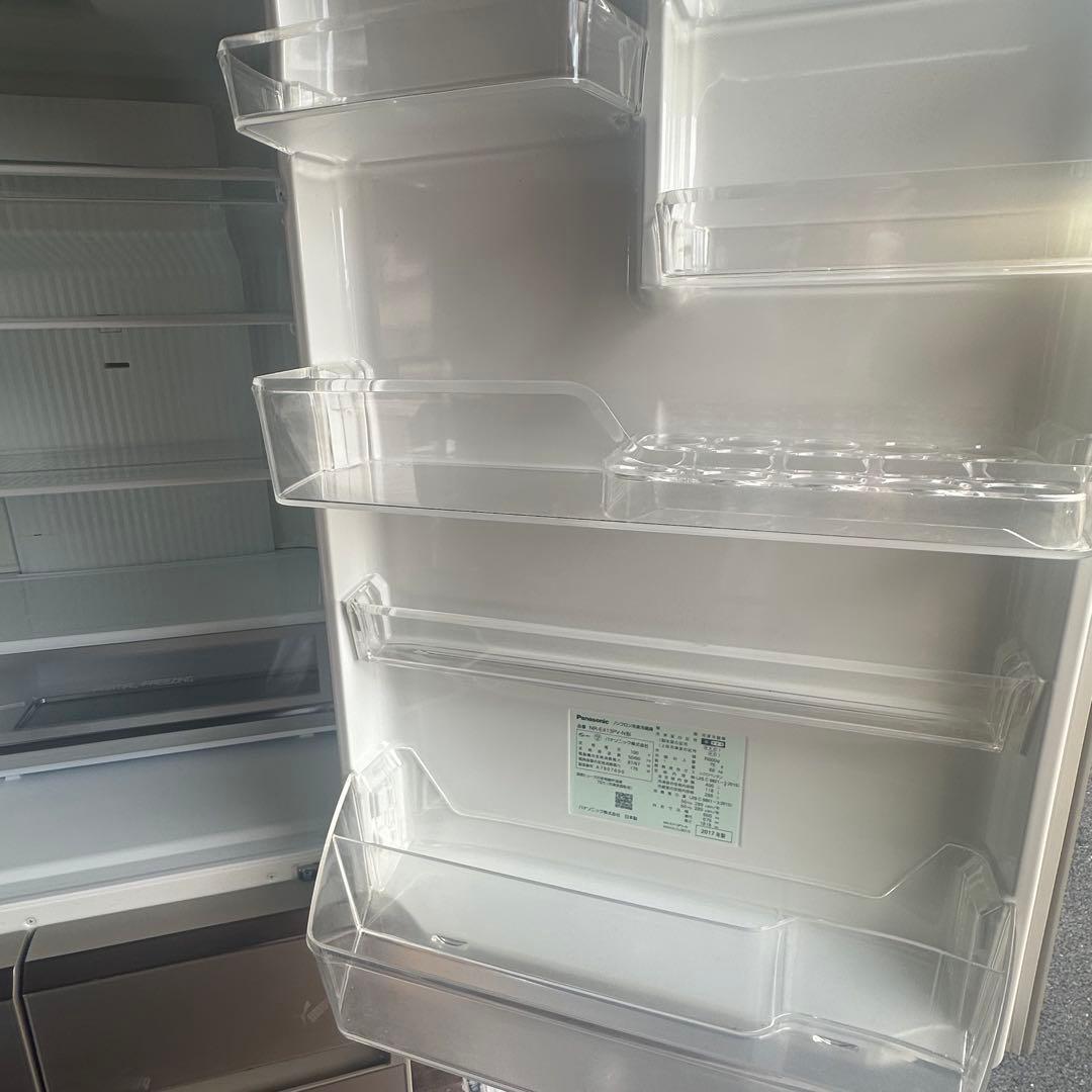 Panasonic 冷蔵庫 NR-E413PV-N 2017年製406L 5ドア