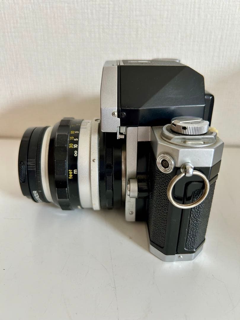 ニコン Ｆフォトミック　シルバー+NIKKOR-S  Auto +小物