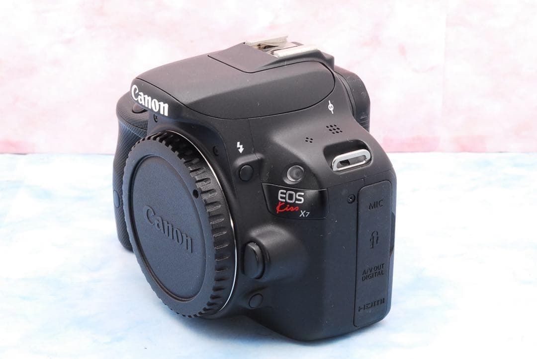 Canon Kiss X7✨一眼レフカメラ✨高性能標準＆超望遠✨初心者セット