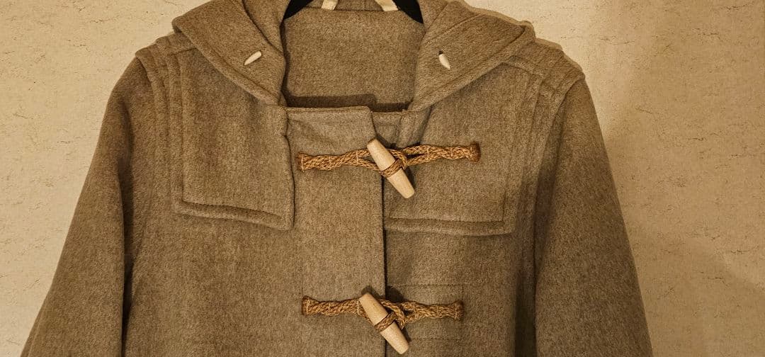 マーガレットハウエル ロング ダッフルコート ベージュ