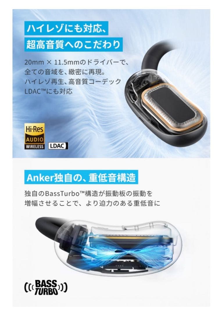 ぴ*援様 soundcore Aero Fit2