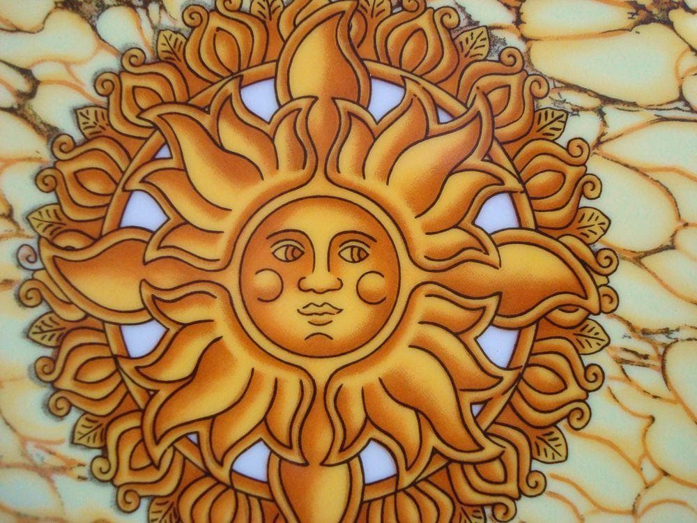 HERMES 　エルメス 　灰皿 　アッシュトレイ　太陽