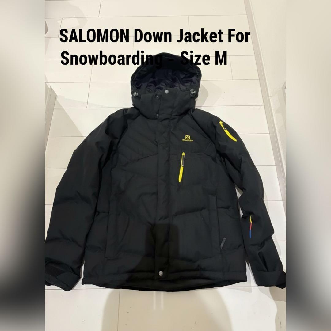 SALOMON/サロモン　ダウンジャケット　スノーボード　M