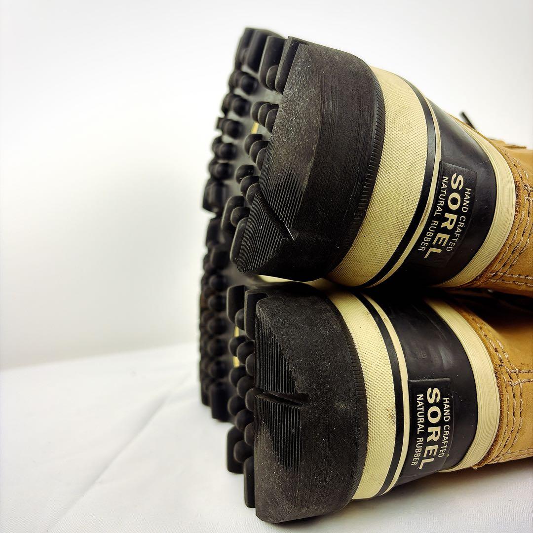 美品✨ソレル カリブー スノーブーツ24cm NL1005 ウォータープルーフ