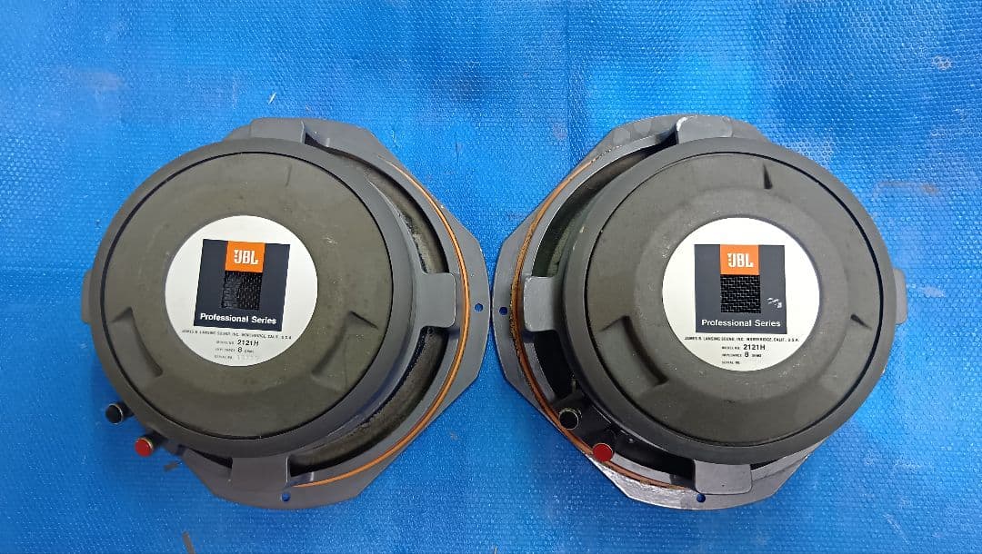 JBL 4343Bのミッドバスユニット　2121H ペア　ジャンク