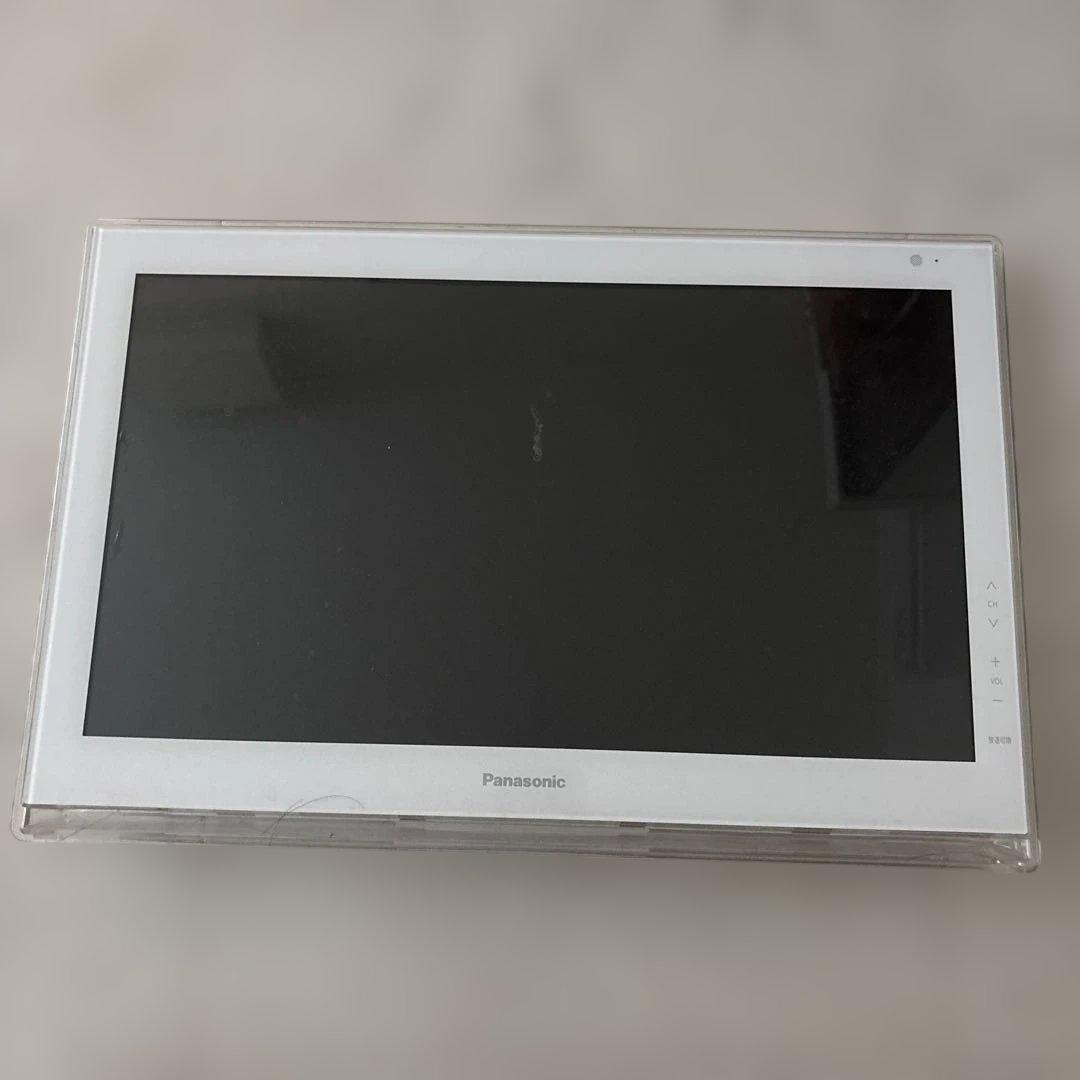 Panasonic ポータブルテレビ ホワイト