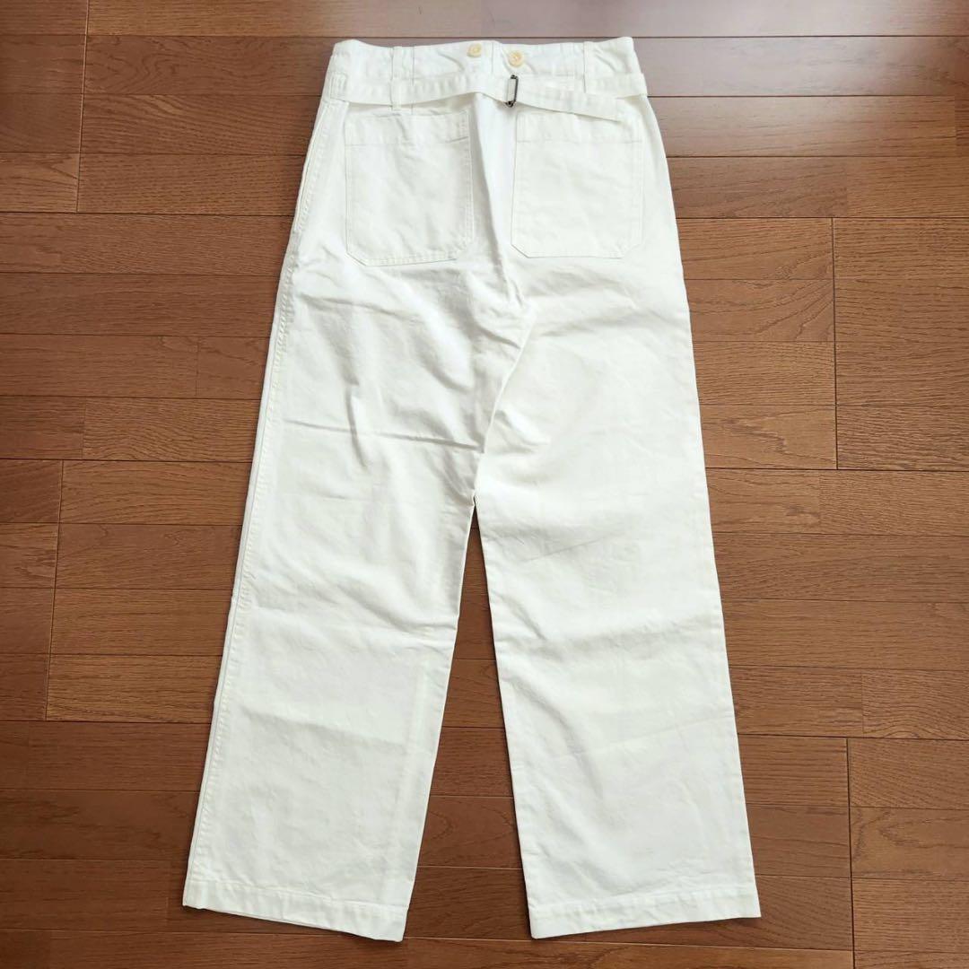 新品 タグ付き エムエイチエル CINCHED BACK TROUSER 春夏