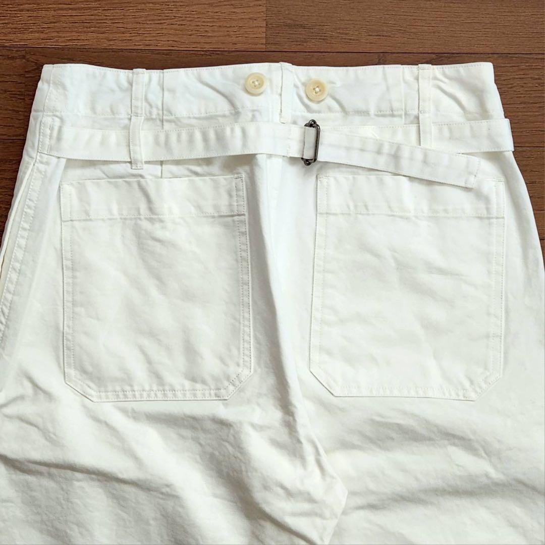 新品 タグ付き エムエイチエル CINCHED BACK TROUSER 春夏