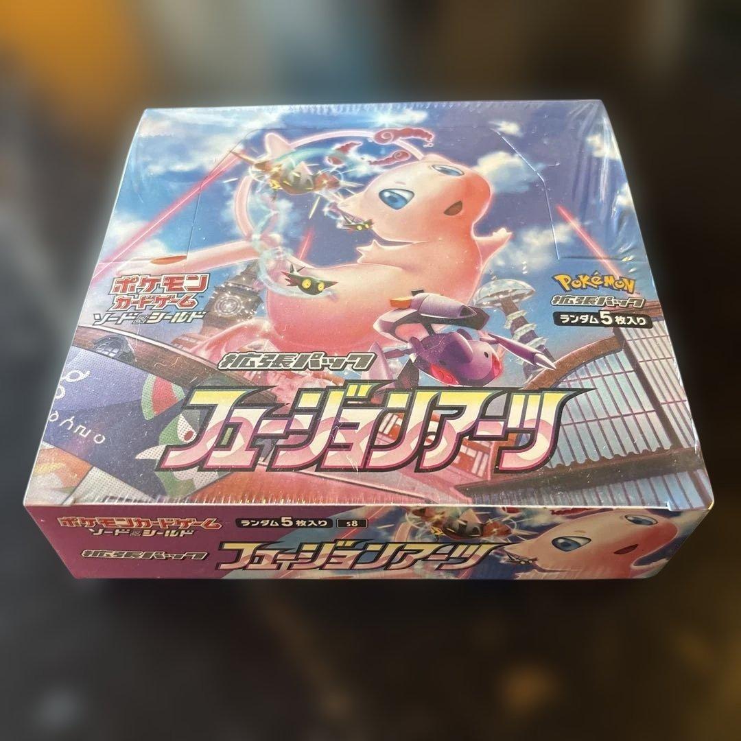 ポケモンカードゲーム フュージョンアーツ　 シュリンク付き新品未開封　1BOX