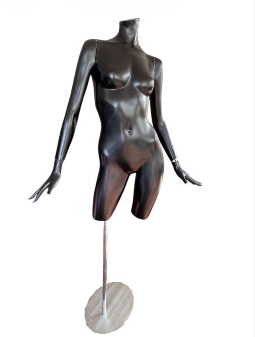 マネキン トルソー アクティブトルソー レディース ブラック