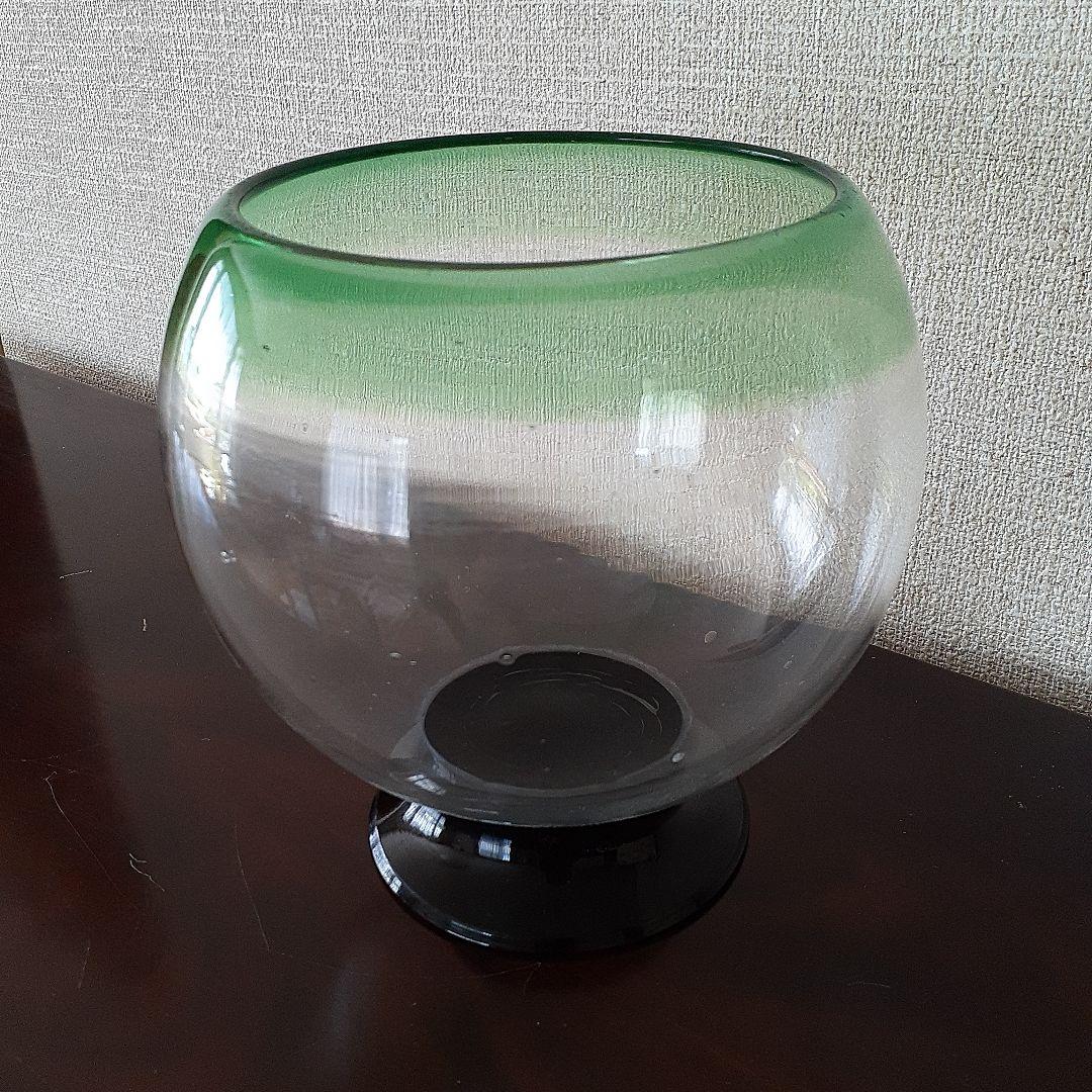 「ペコ」　　　　　　　　　アンティーク硝子　大正ロマン　とろとろガラス