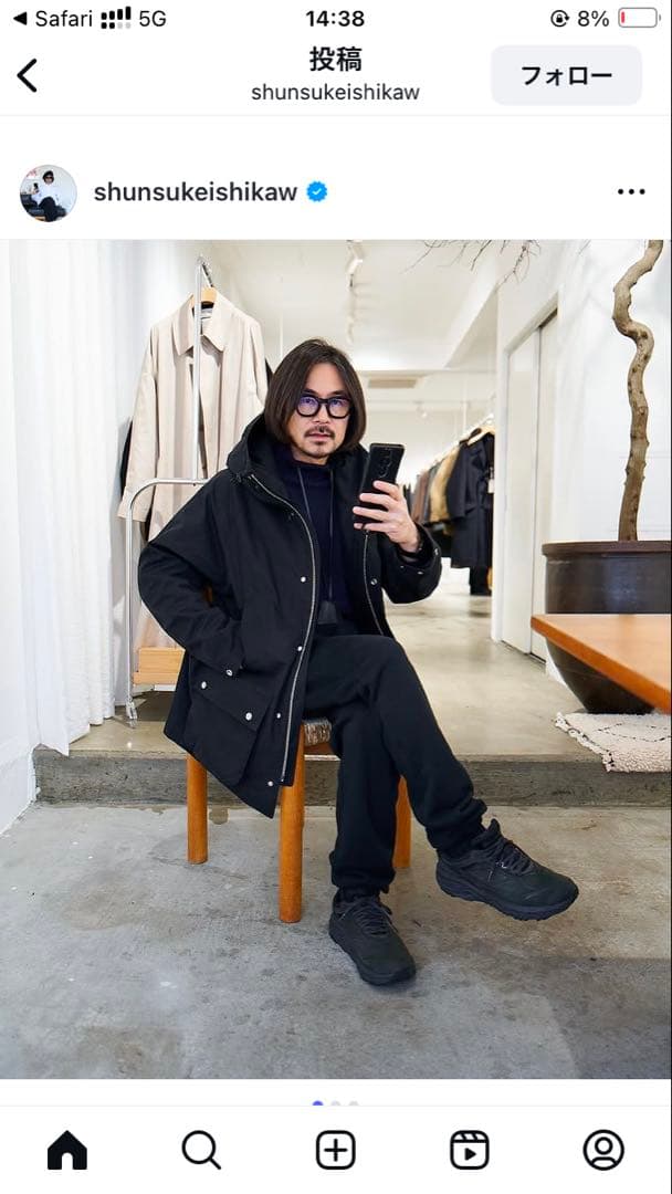 D*O様 MARKAWARE HOODED WAYFARER COAT 22AW