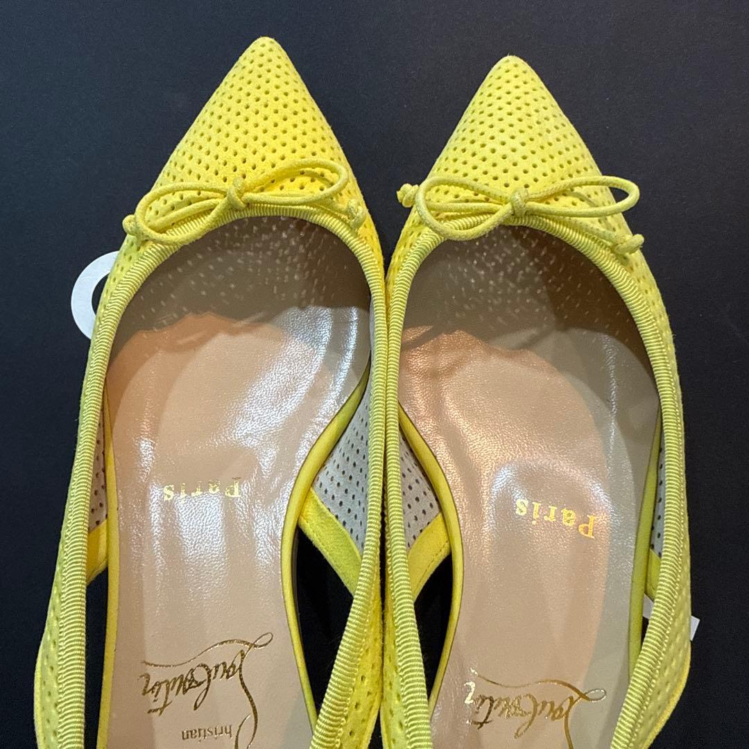Christian Louboutin イエローミュール　36