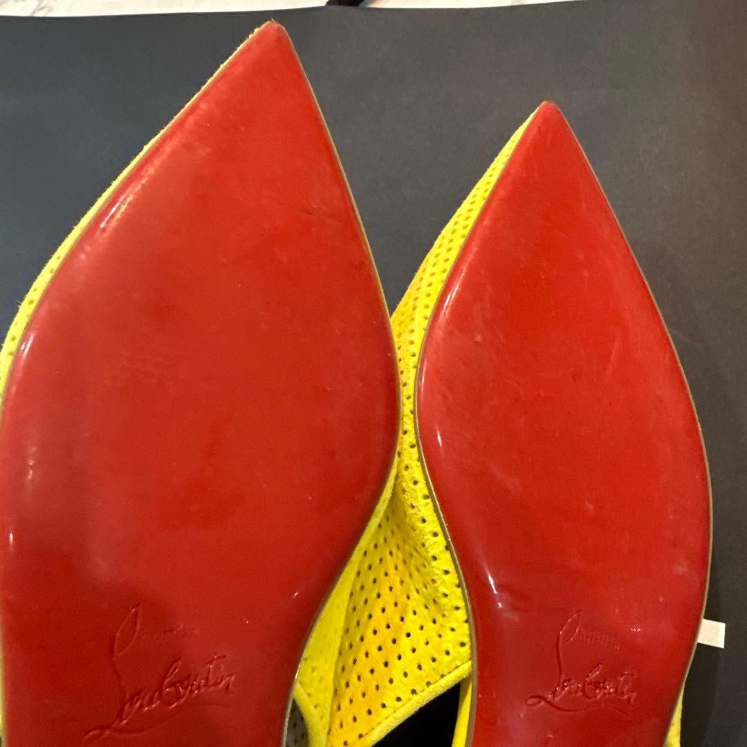 Christian Louboutin イエローミュール　36